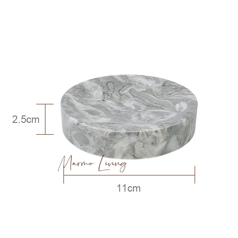 Pitaya Flower Natural Marble Bathroom Accessories Sets Soap Dispenser Toothbrush Holder Cup Toilet Brush Ashtray Jewelry Trays