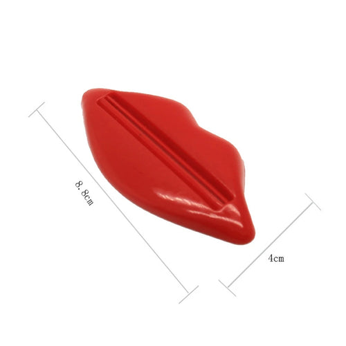 100pcs Lips Plastic Toothpaste Squeezer